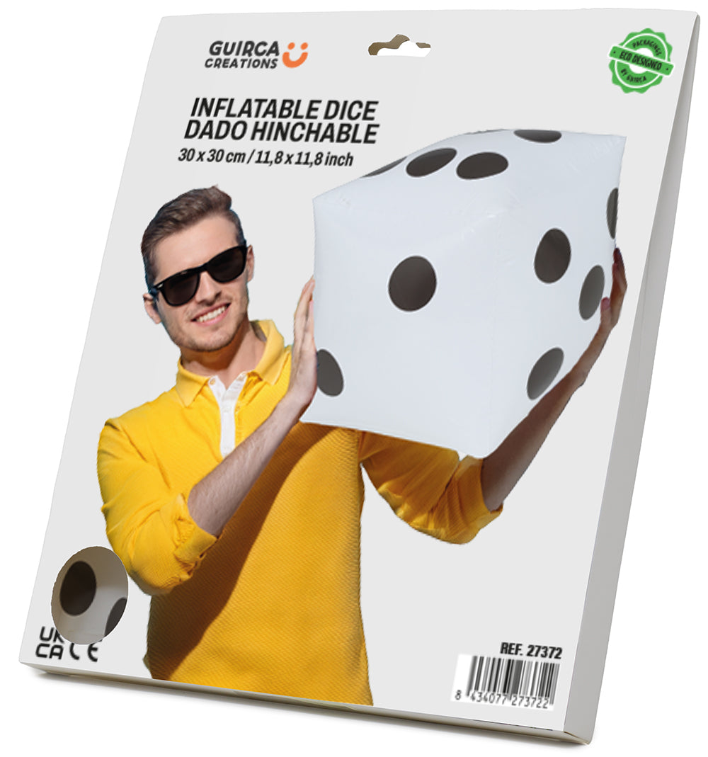 INFLATABLE DICE 30X30 CM