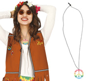 HIPPIE MULTICOLOR PENDANT 6 CM