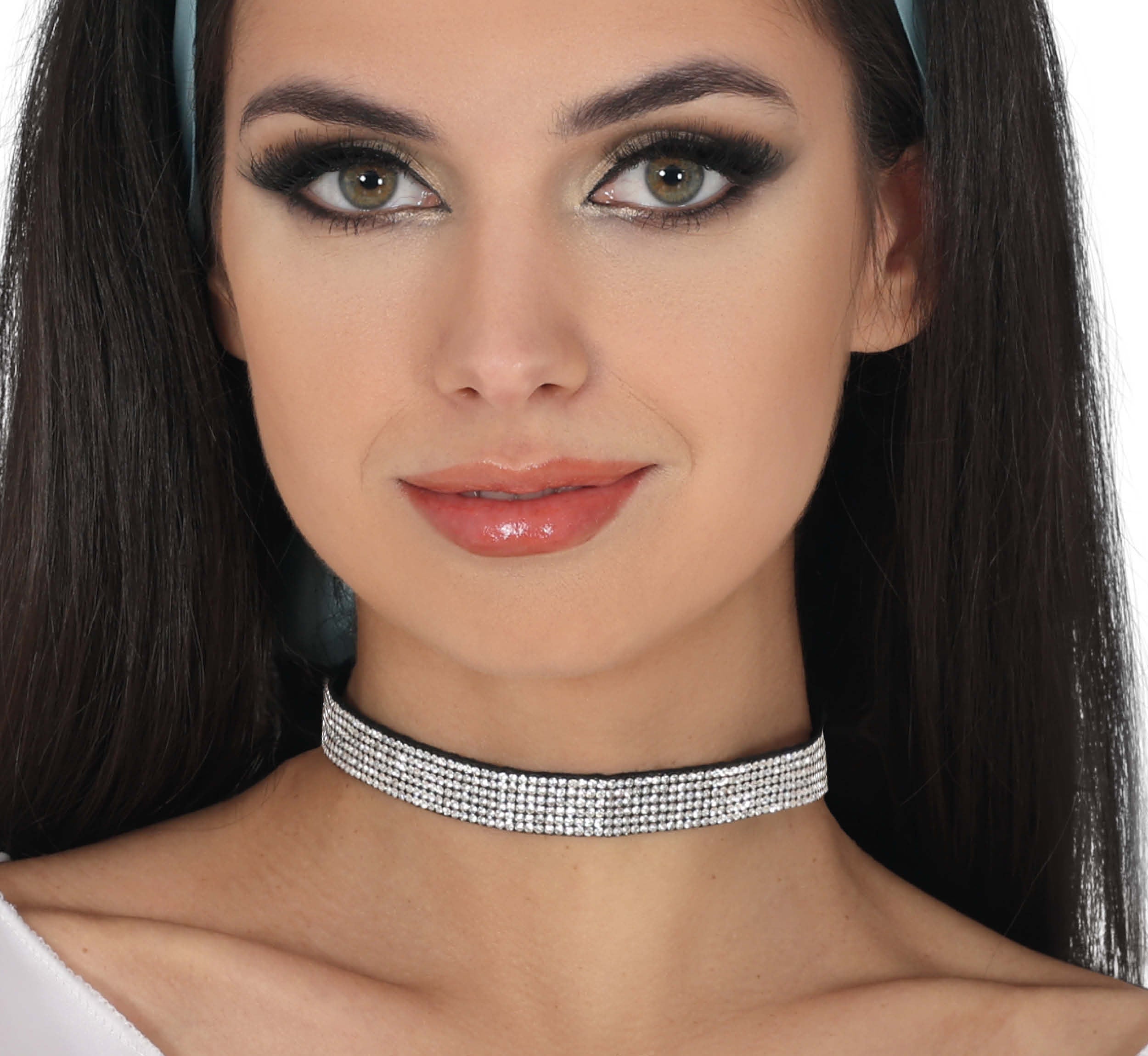 NECKLACE WITH GLITTER