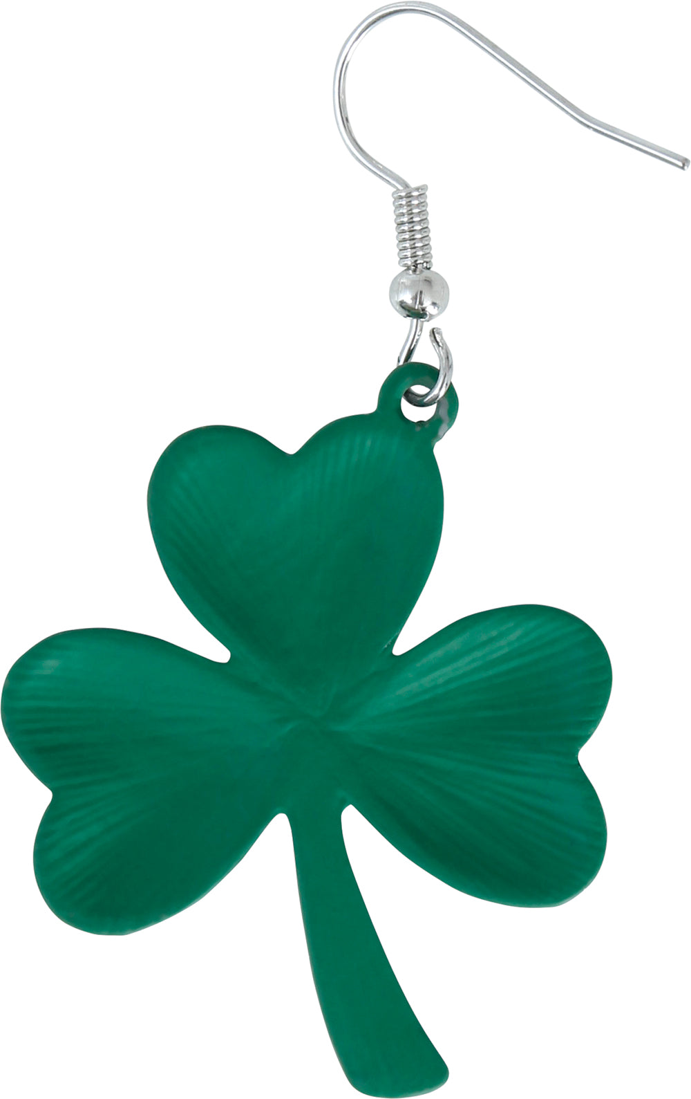 NEON CLOVER EARRINGS, ST. PATRICK, ADULT