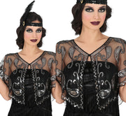 TRANSPARENT TOP WITH SEQUINS, ADULT