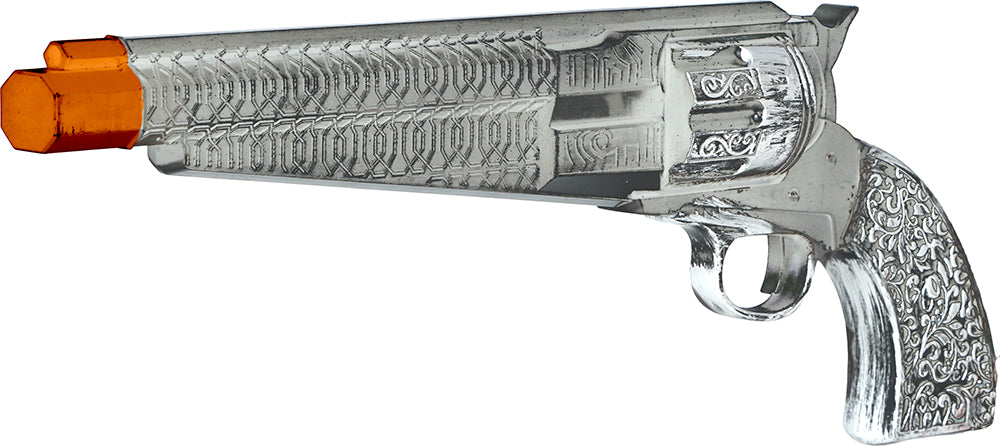 SILVER PISTOL 30 CM