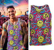 PSYCHEDELIC ACID T-SHIRT, ADULT, 52 - 54 (L)