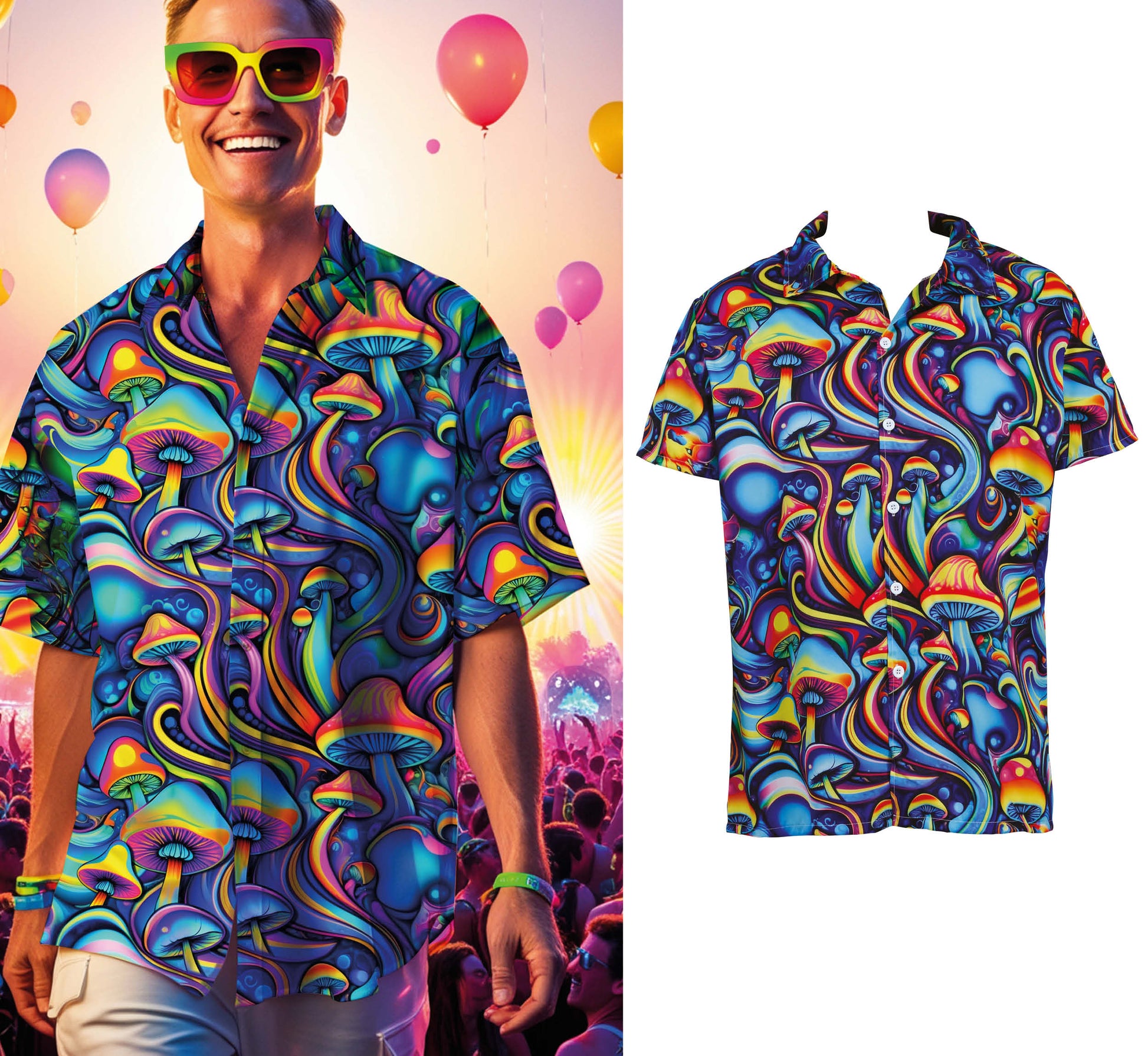 PSYCHEDELIC SHROOMS SHIRT