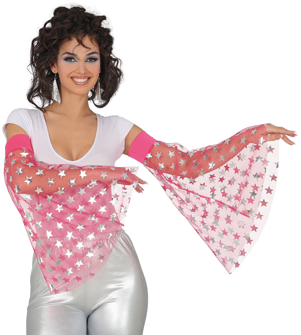 PINK DISCO SLEEVES, ADULT