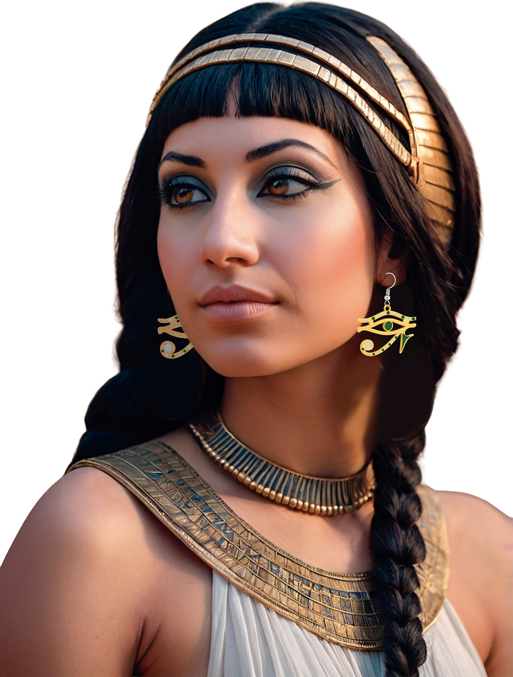 EYE OF HORUS EARRINGS