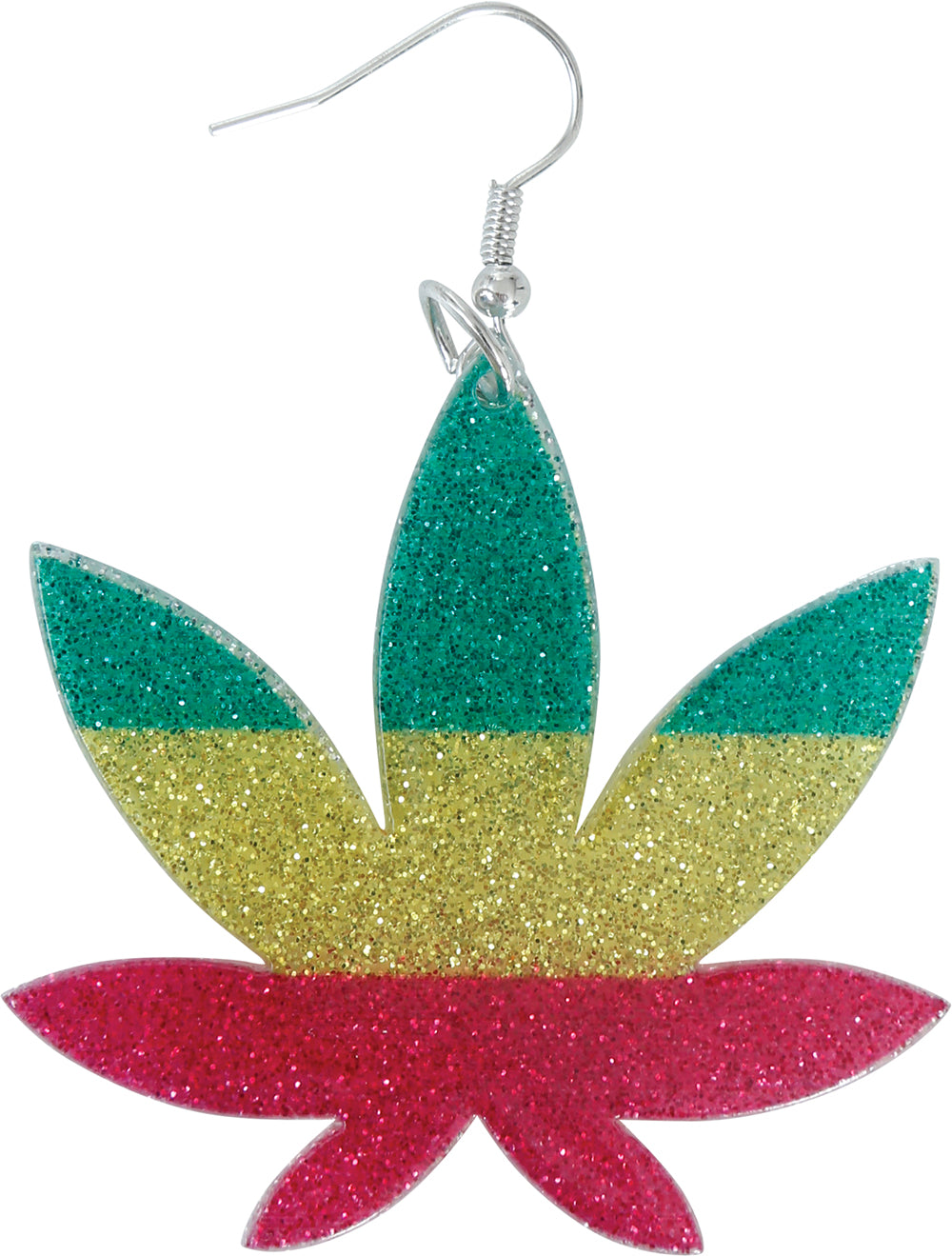 MARIJUANA LEAF EARRINGS