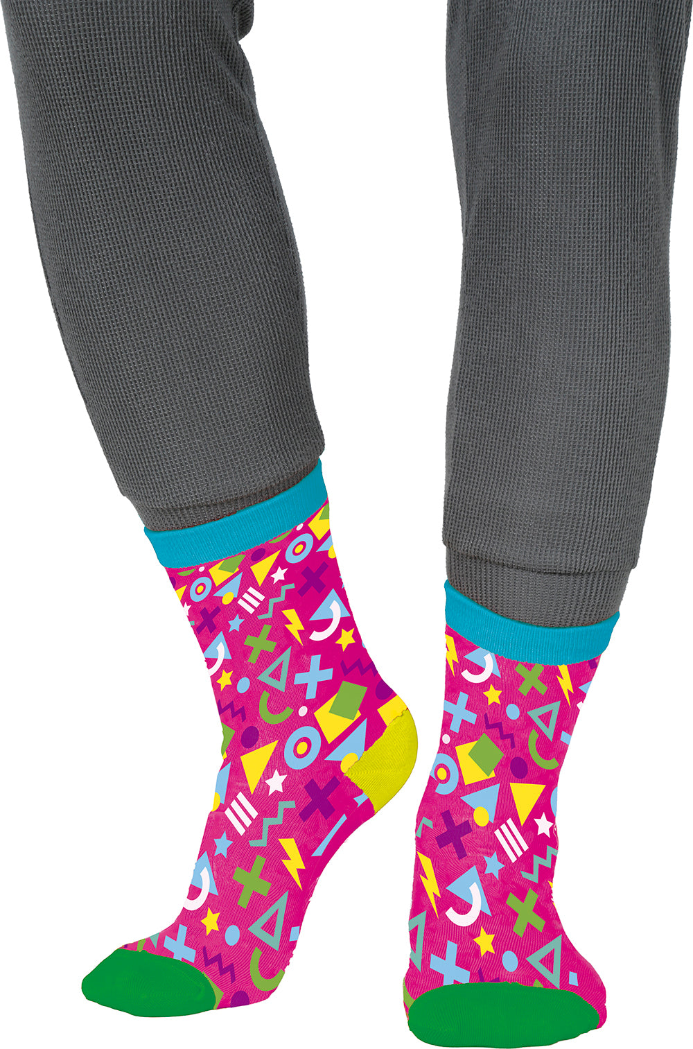 80S PINK SOCKS, ADULT
