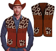 COWBOY VEST, ADULT