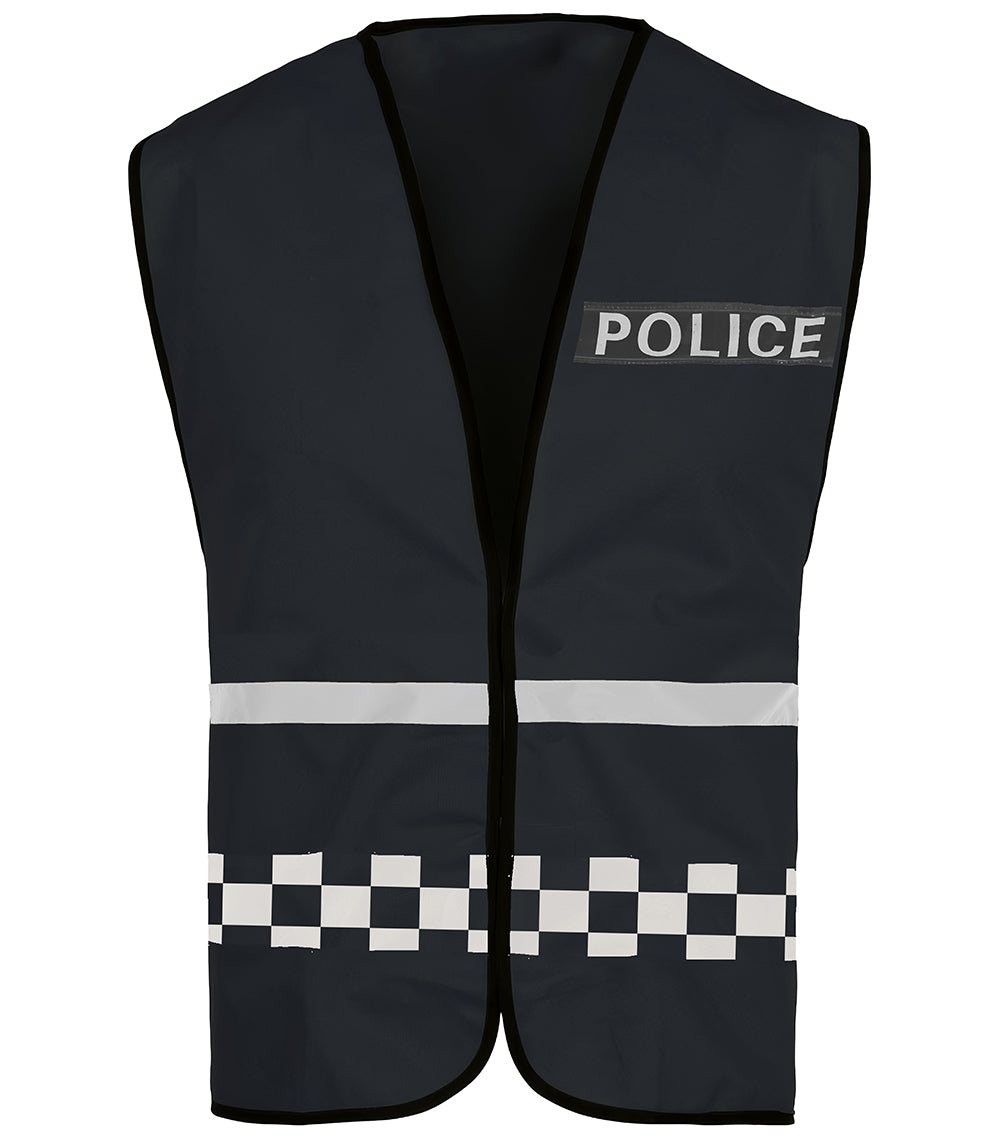 BLACK POLICE VEST, CHILD
