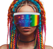 FUTURISTIC MIRROR GLASSES