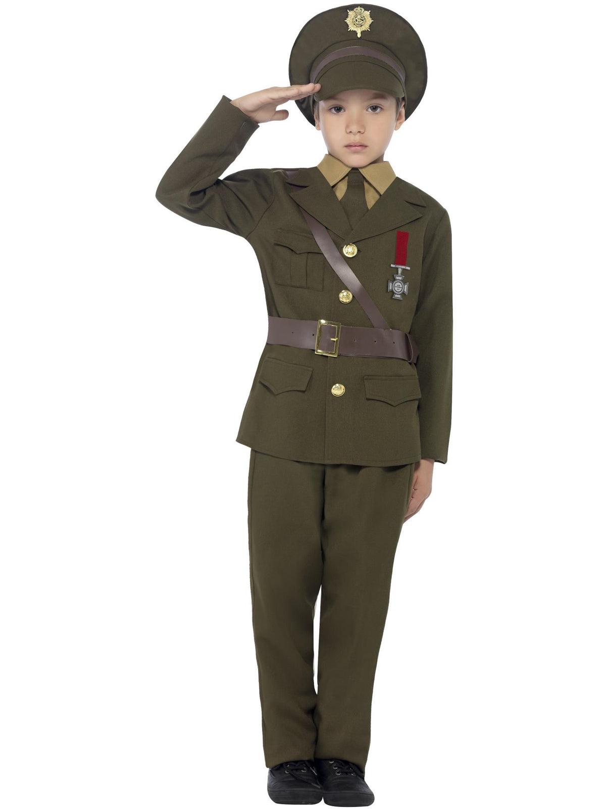 Army Officer Costume, Green 1