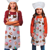 LIL CUTIE BAKING APRON AND HAT SET, KIDS