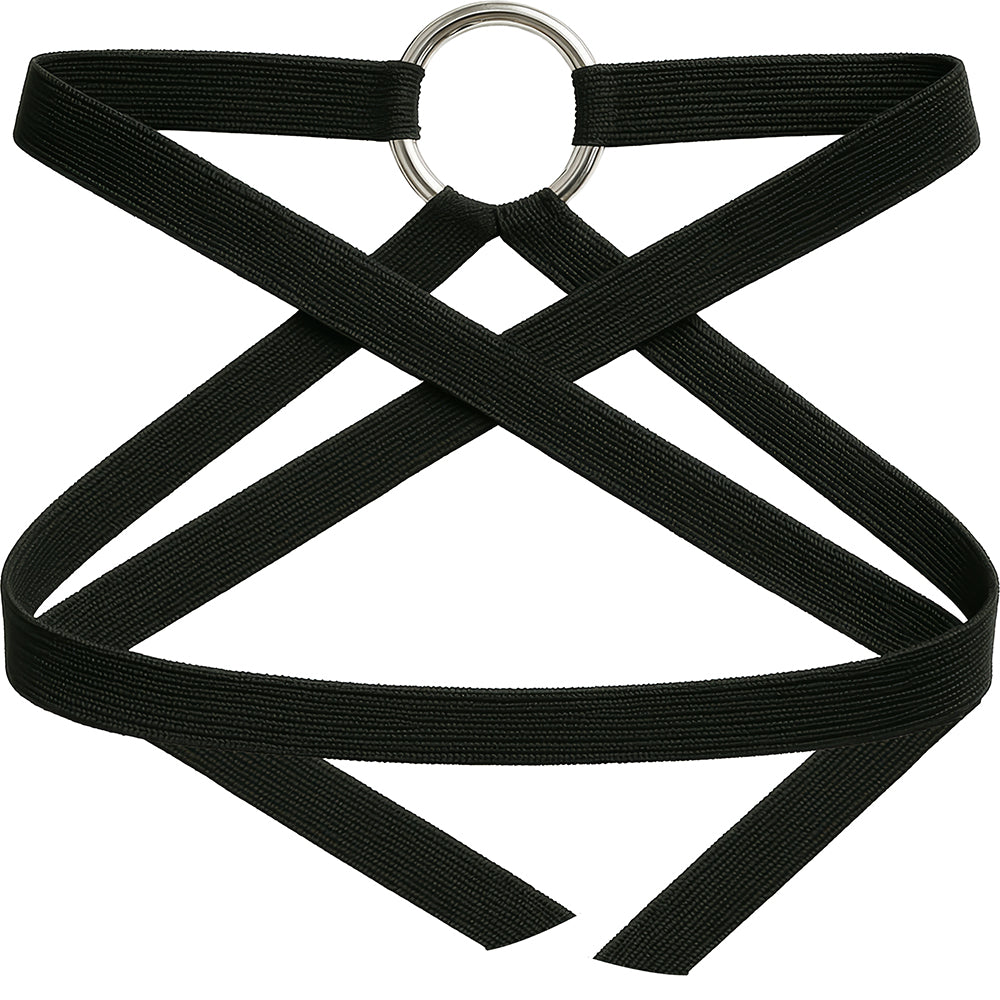 DECORATIVE BLACK TAPE LEG AND ARM