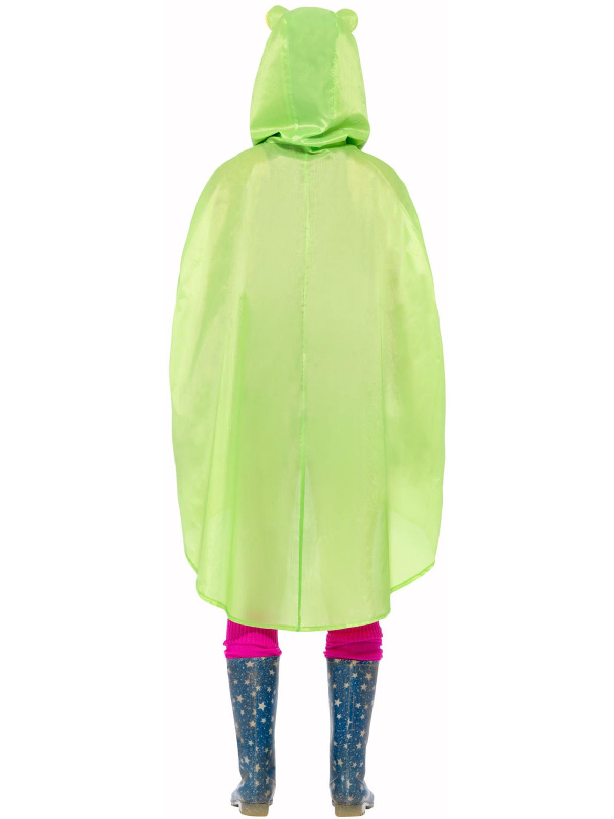 Frog Party Poncho, Green 2