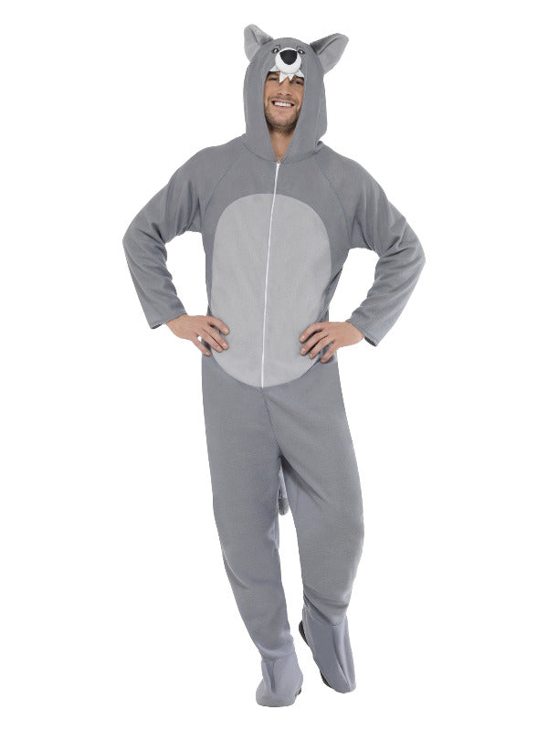 Wolf Costume, Grey - 2