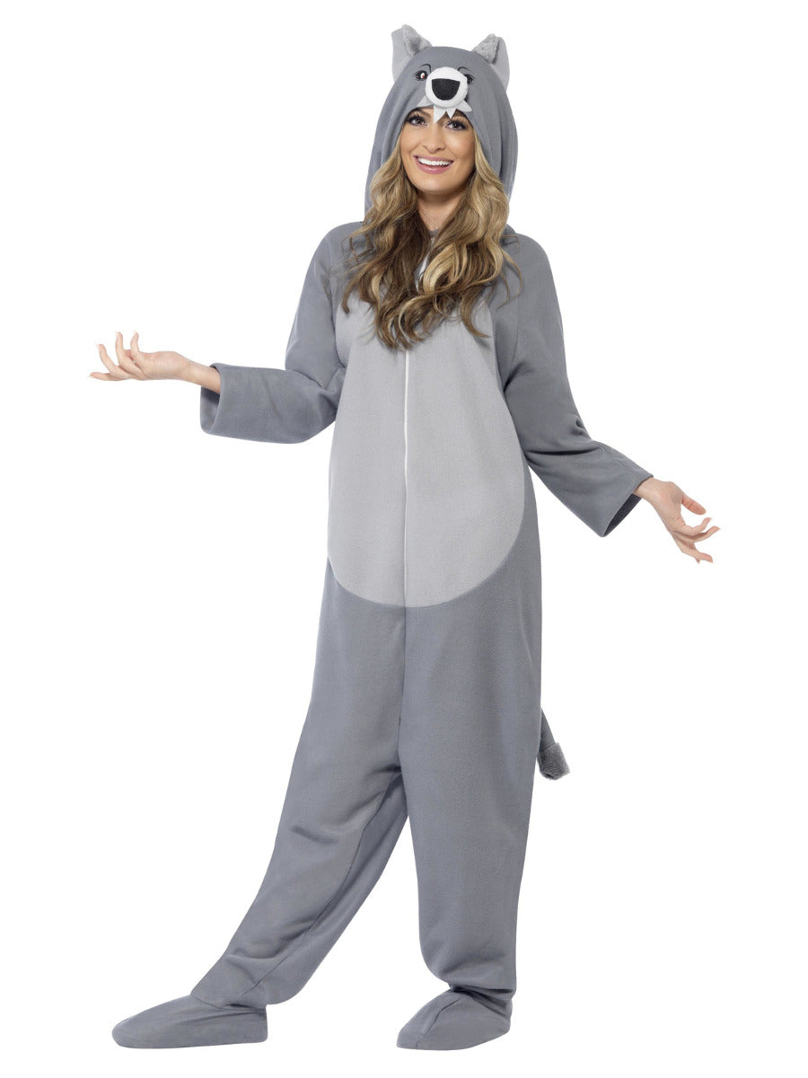 Wolf Costume, Grey - 5