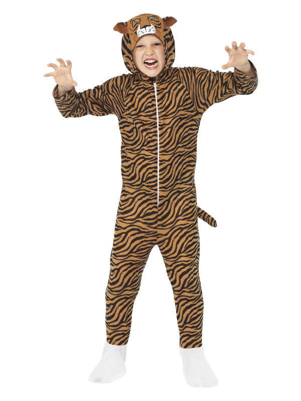 Tiger Costume, Brown - 2