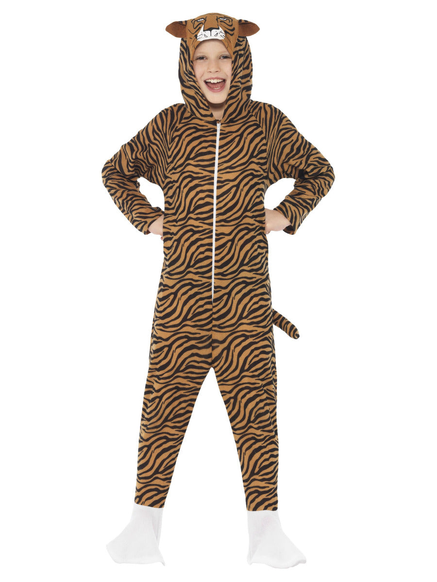 Tiger Costume, Brown - 5
