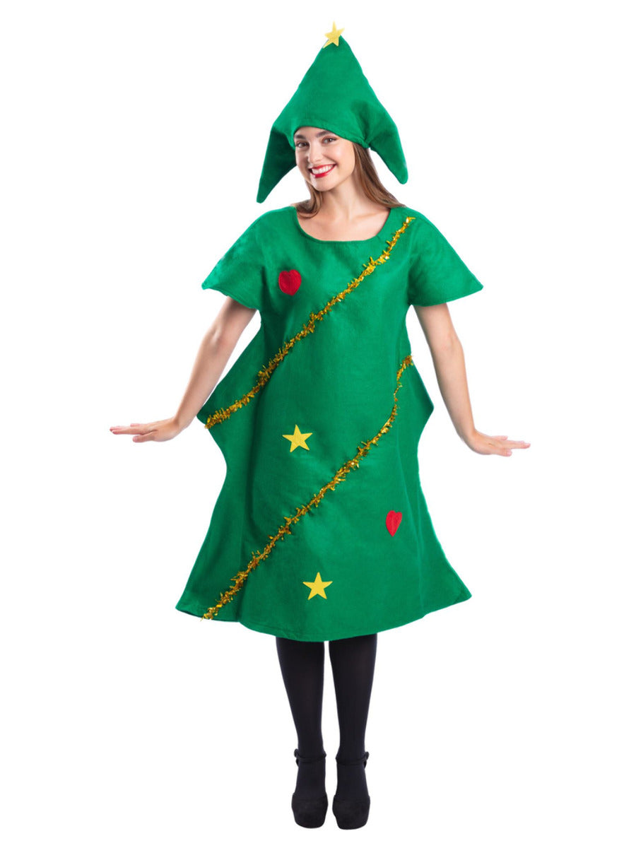 Christmas Tree Costume, Green - 1