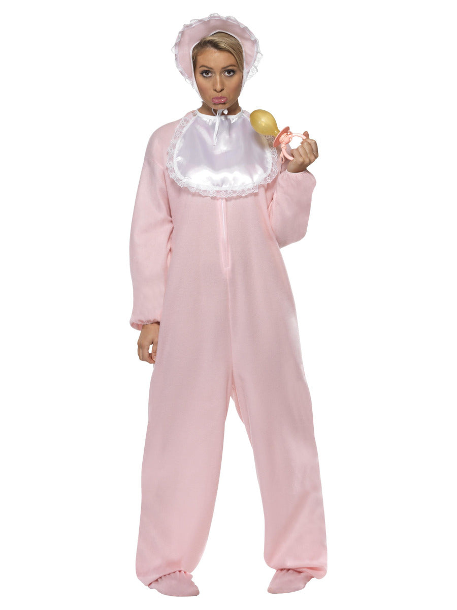 Baby Romper Costume, Pink - 1