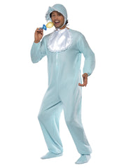 Baby Boy Romper Costume, Blue - 1