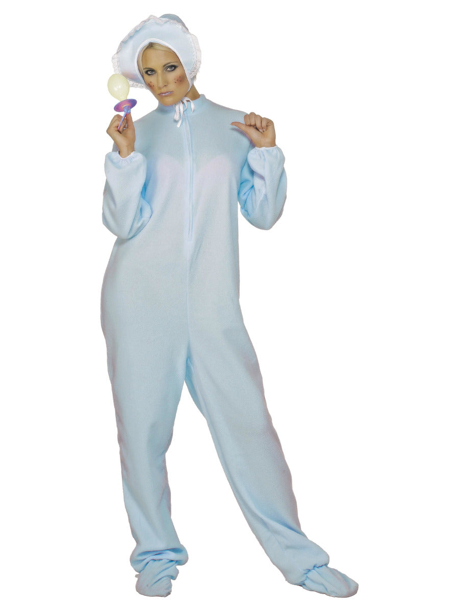 Baby Boy Romper Costume, Blue - 5
