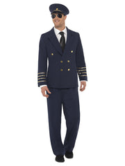 Pilot Costume, Navy Blue - 1