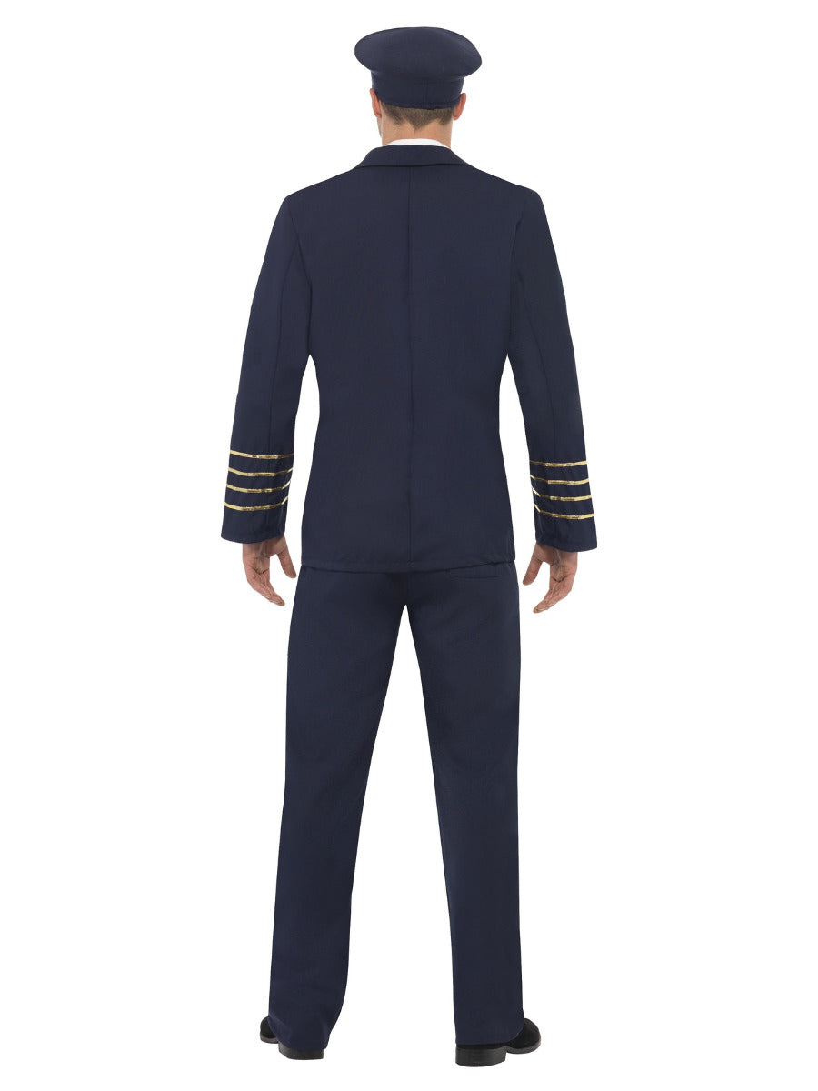 Pilot Costume, Navy Blue - 3