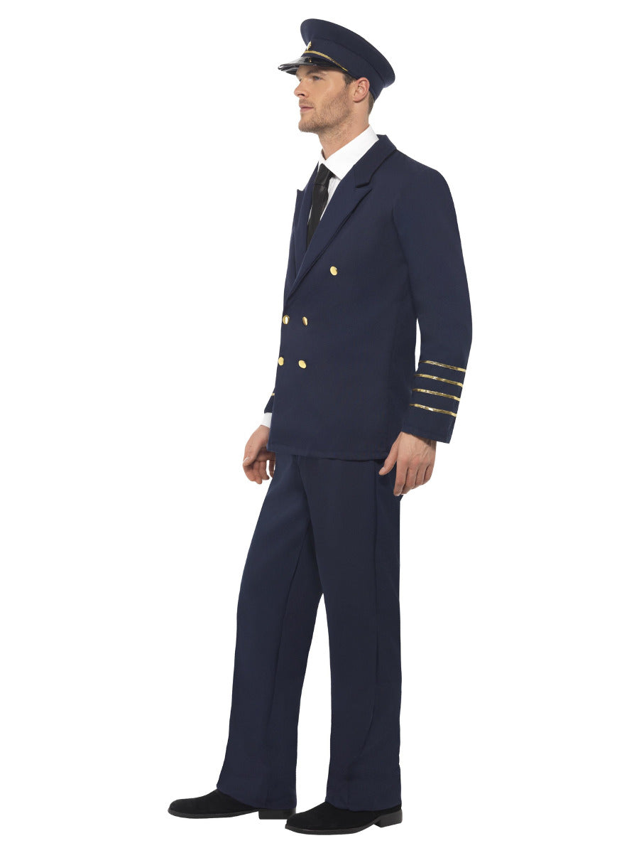 Pilot Costume, Navy Blue - 4