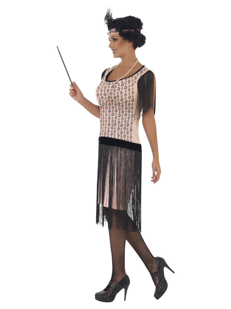 20s Coco Flapper Costume, Pink - 4