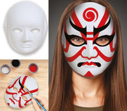 "PAPER MACHE" WHITE MASK