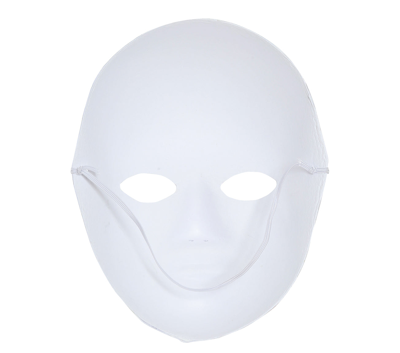 "PAPER MACHE" WHITE MASK
