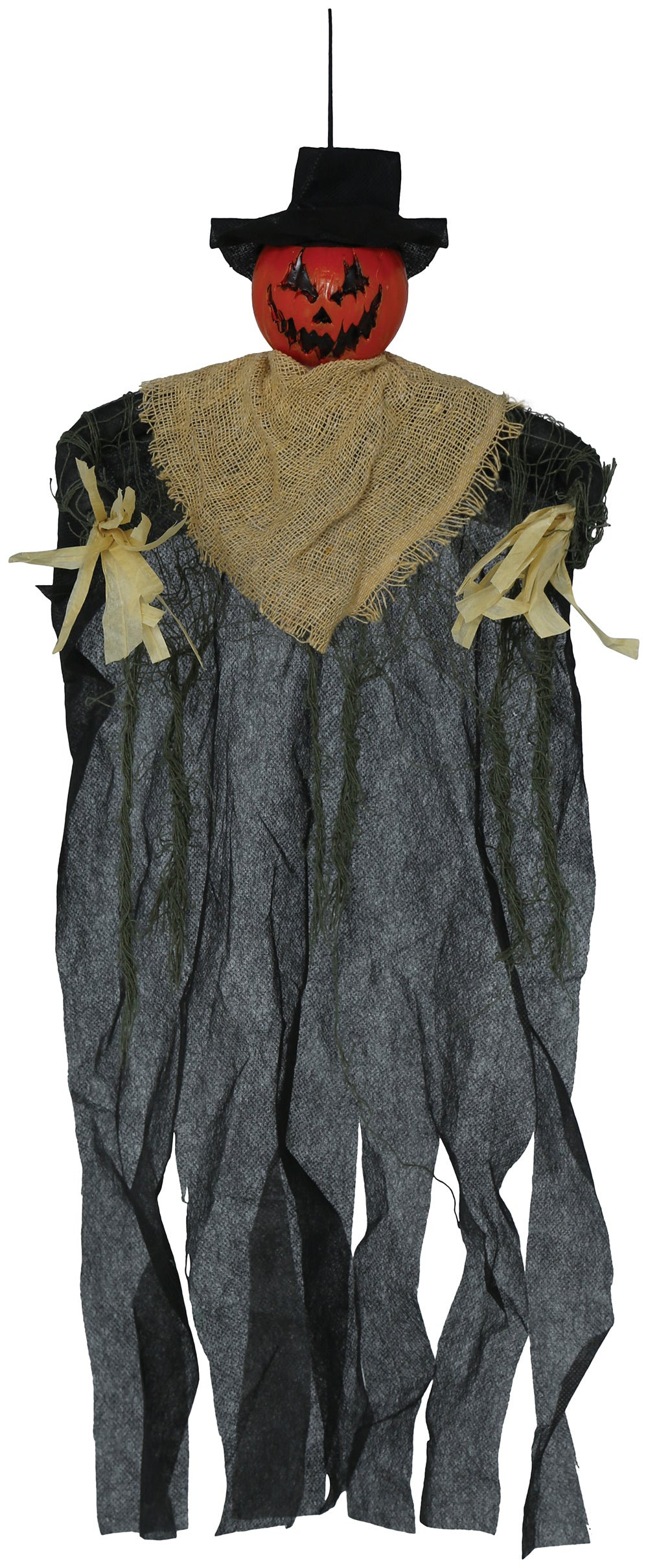 HANGING SCARECROW PUMPKIN 60 CM