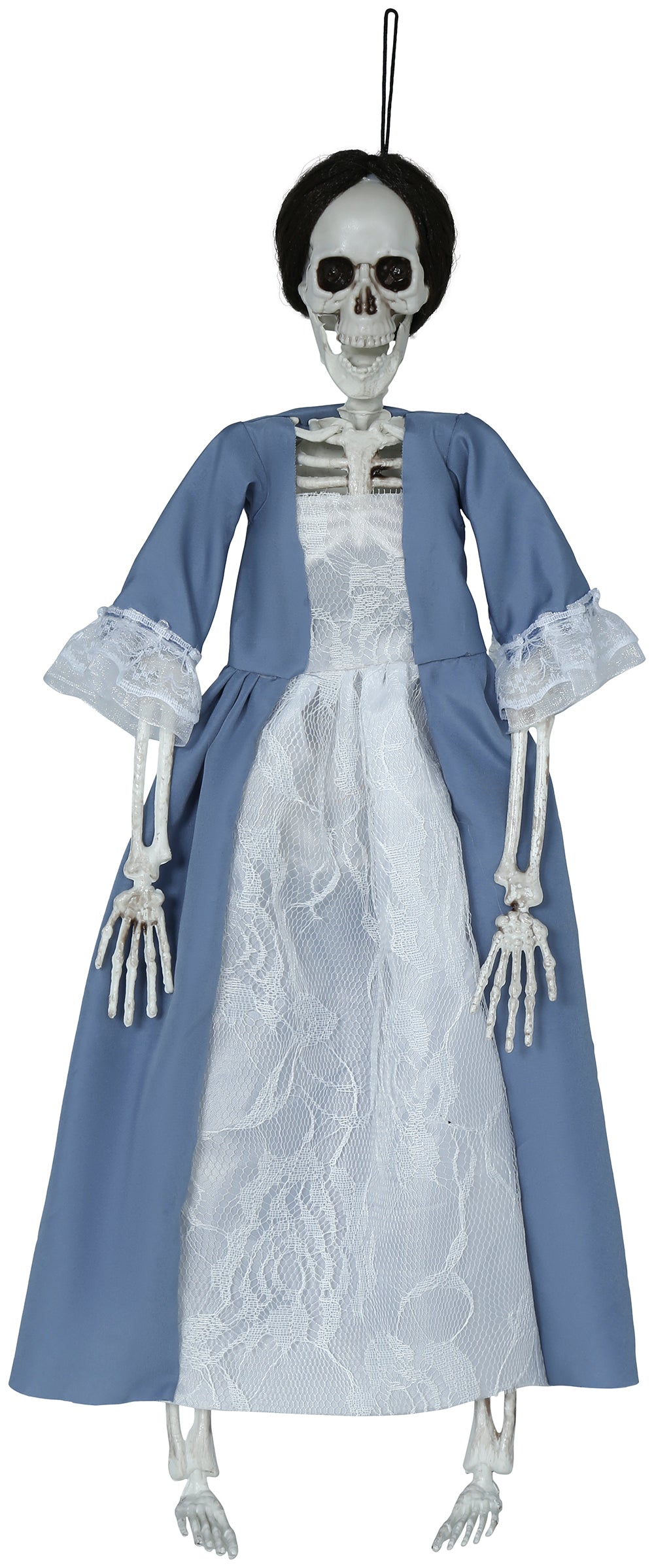HANGING SKELETON WITH DRESS 40 CM