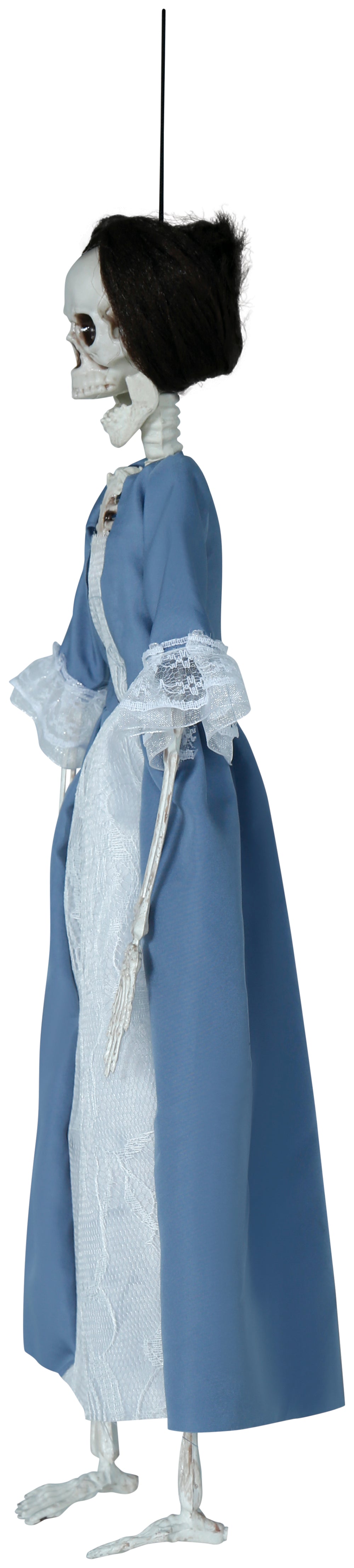HANGING SKELETON WITH DRESS 40 CM
