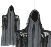HANGING GREY GHOST WITH TUNIC 50 CM