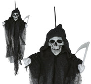 HANGING SKELETON WITH SCYTHE