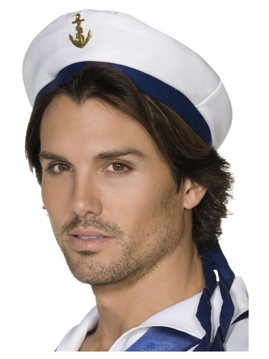 Sailor Hat, White - 1