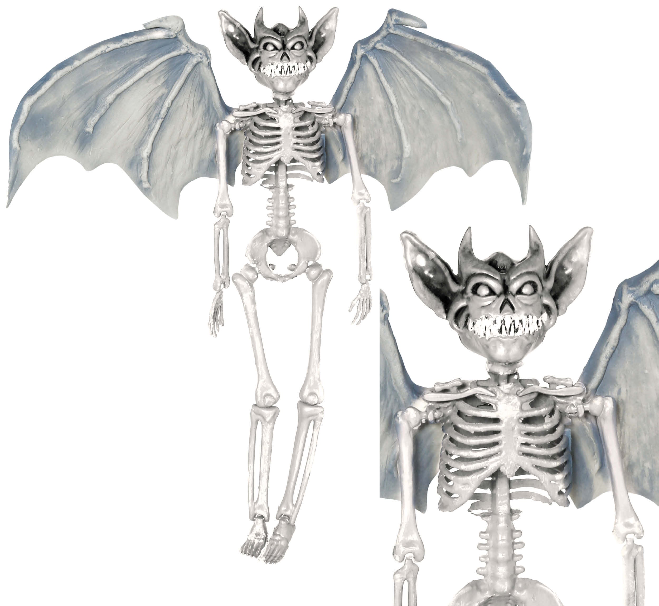 HANGING VAMPIRE SKELETON WITH WINGS 40 CM
