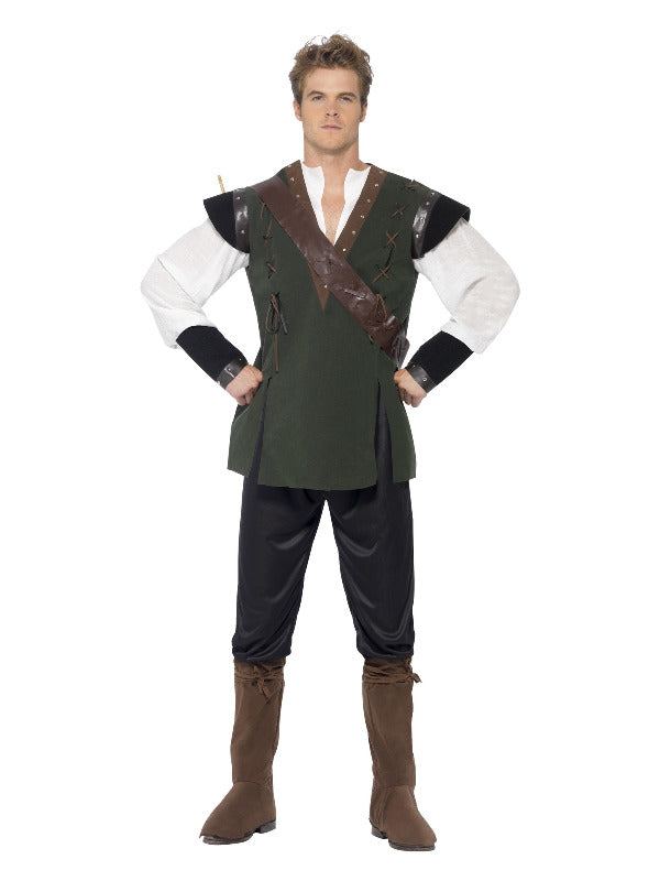 Robin Hood Costume, Green - 2