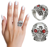 SKULL RING METAL