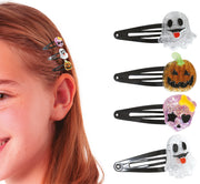 SET OF 3 HALLOWEEN HAIR CLIPS, ADULT
