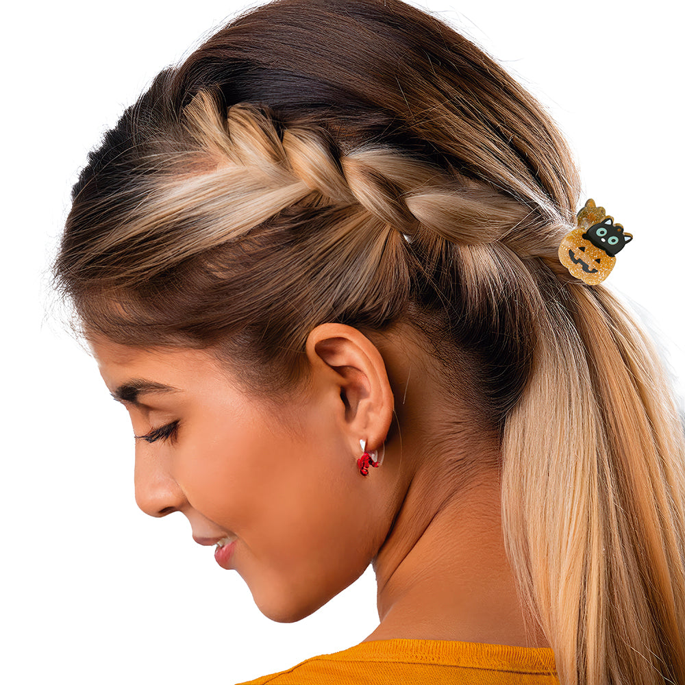 SET OF 5 ASSORTED HALLOWEEN CLAW CLIPS