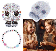 SKULL BOX 270 HALLOWEEN BRACELET PIECES, DIY