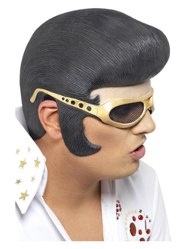 Elvis Headpiece, Black - 2