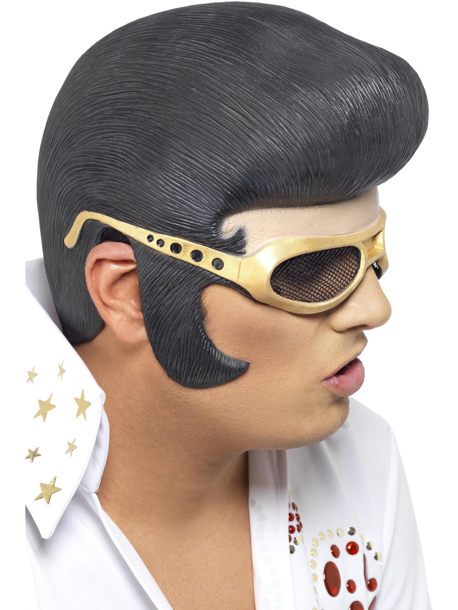 Elvis Headpiece, Black 1