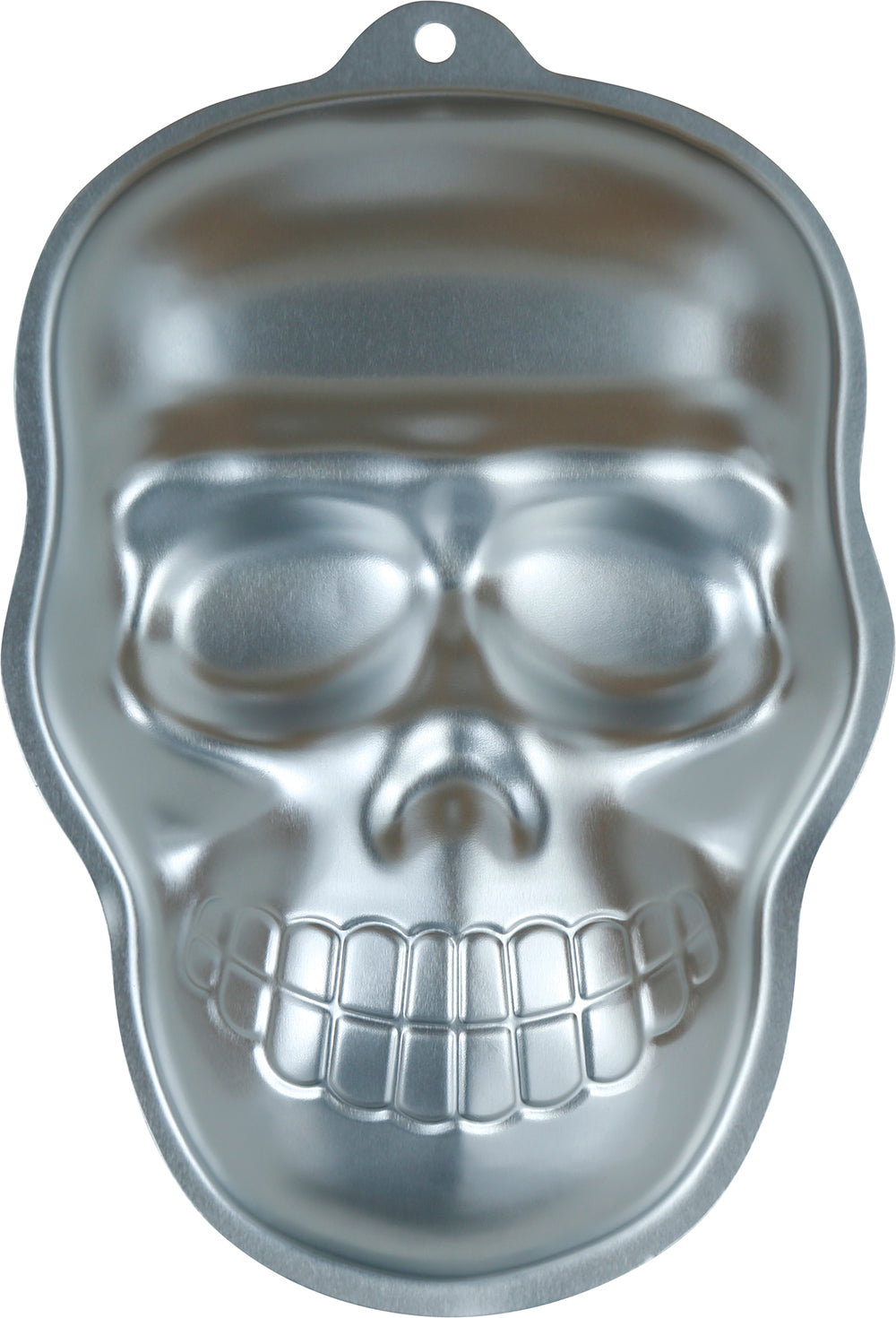 ALUMINUM ALLOY SKULL MOLD, 27X18 CM