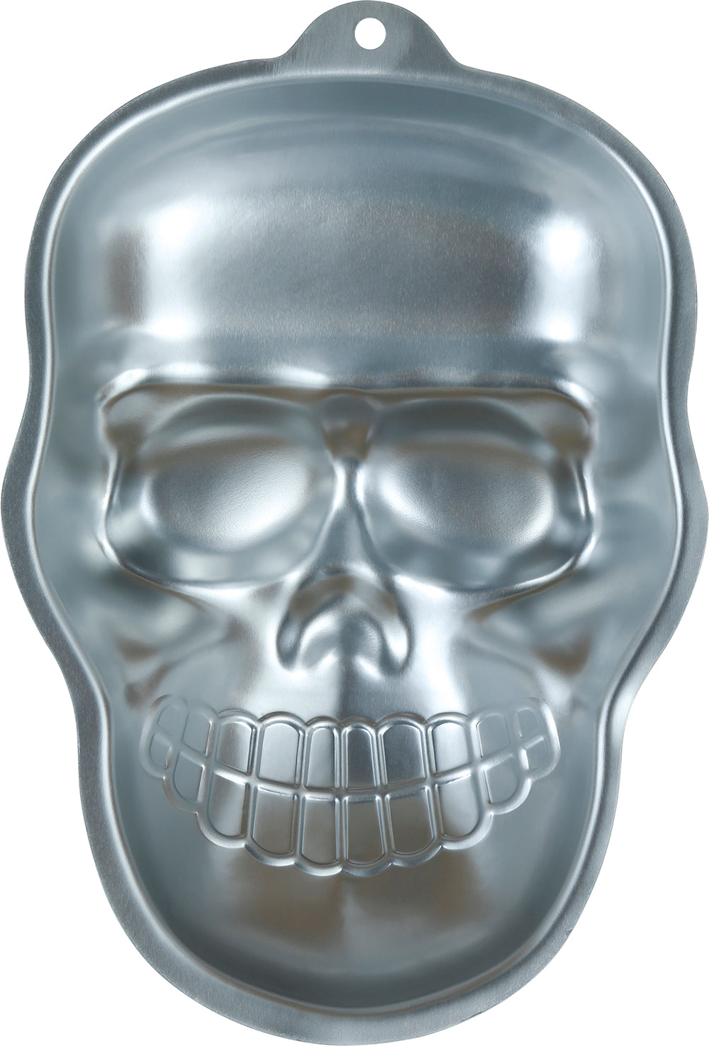 ALUMINUM ALLOY SKULL MOLD, 27X18 CM
