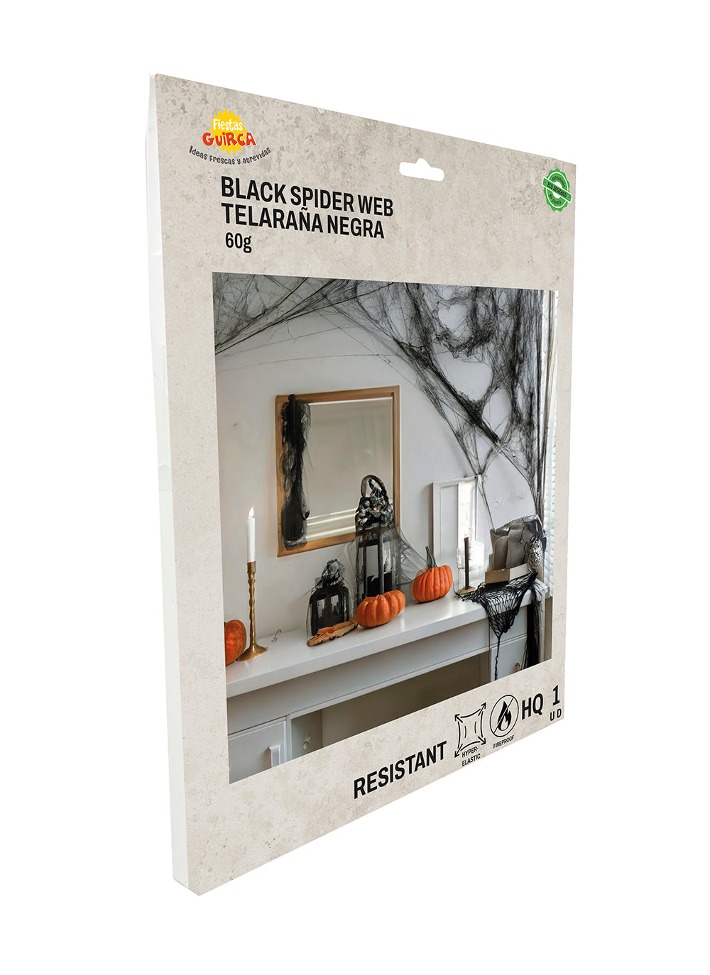 HQ BLACK SPIDERWEBS, 60 GR
